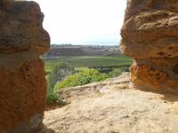 Ausblick vom Tal der Tempel in Agrigent