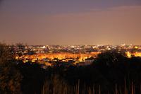 Blick vom Piazza Guiseppe Garibaldi auf Rom