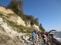 Wanderung an der Steilküste