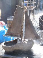 Segelschuh im Zuiderzeemuseum in Enkhuizen