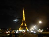 Paris - Eiffelturm bei Nacht 