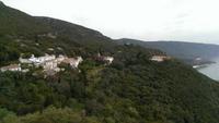 Blick auf das Arrabida Kloster im Naturreservat