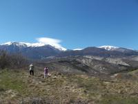 Blick auf das Majella-Massiv in den Abruzzen