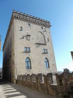 Gouverneurspalast San Marino, Rückseite