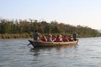 Bootsfahrt im Chitwan-Nationalpark