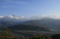 Annapurna und Tal von Pokhara