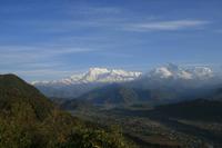 Annapurna und Tal von Pokhara