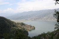 Aussichten auf Pokhara während der Wanderung