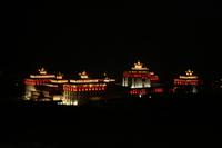 Thimphu Dzong bei Nacht