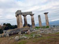 Alt-Korinth Ausgrabung Apollontempel