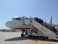 Maschine von Rom nach Berlin Tegel