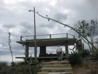 Kurzer Stopp am Aussichtspunkt auf der Rückfahrt