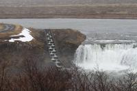 Lachstreppe Wasserfall Faxi