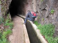 Fließgeschwindigkeit mit Stöckchen gemessen