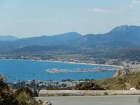 Blick auf die Halbinsel Colomer