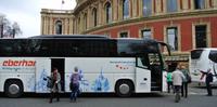 Unsewr Bus vor der  Royal Albert Hall  