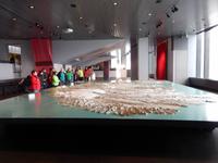 Reliefkarte im Rathaus