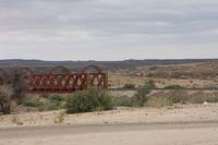 Eisenbahnstation mitten in der Pampa