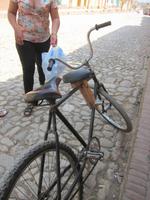 Stadtrundgang in Trinidad - Fahrrad mit Doppelsitz