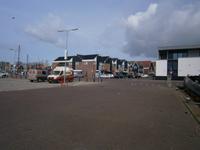 Blick auf die Häuser von Urk,