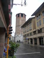 Ungewöhnlich die Architektur des mittelalterlichen Doms in Udine.