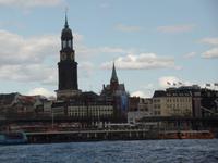 das Wahrzeichen von Hamburg, der 
