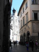 Orvieto (Blick von der Altstadt zum Dom)