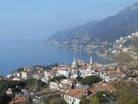 Blick auf die Amalfiküste (Vietri sul Mare)