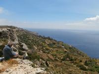 Dingli Klippen-Westküste von Malta