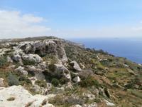 Dingli Klippen-Westküste von Malta
