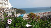 Blick vom Hotel