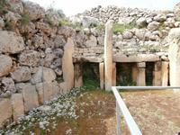 Ggantija Tempel in Xaghra auf Gozo