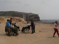 Gruppe Eberhardt am Azure Window Gozo