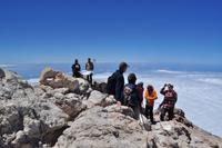 Am Gipfel des Teide (3.718 m)