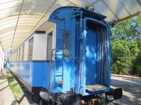 historischer Bahnwagon in Yenice