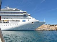 Hafenrundfahrt durch den Grand Harbour Valletta-Kreuzfahrtschiff