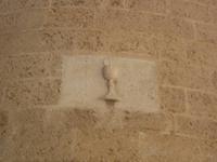 Detail: Straßenschild in Foggia