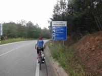 In Richtung dem Tagesziel