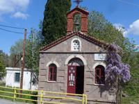 Lesbos, Molivos, Kirche am Ortseingang