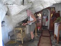 Lesbos, Südküste bei Plomari, Kapelle Panagia Krifti - 