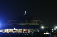 Hala Stulecia bei Nacht