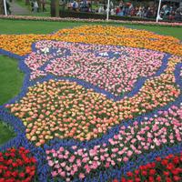 Im Keukenhof-Vincent van Gogh