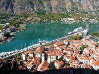 Kotor von der Stadtmauer