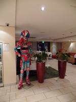 in der Hotelhalle