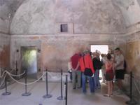 In den Forumsthermen von Pompeji