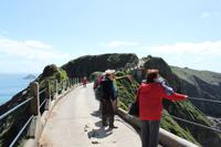 Auf der Insel Sark, La Coupee