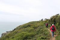 Auf Guernsey, kleine Wanderung zur Saints Bay