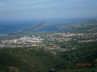 Bastia und die Lagune Etang de Biguglia