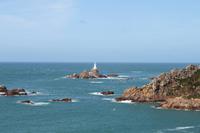 Auf Jersey, Corbiere Leuchtturm