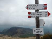 Bald sind wir oben auf  2079 Meter